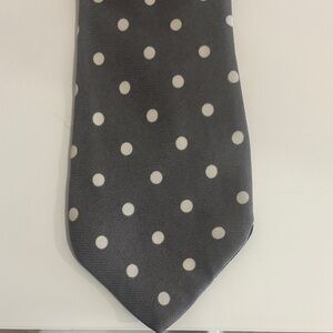 Brooks Brothers Black and White Polka Dot Tie